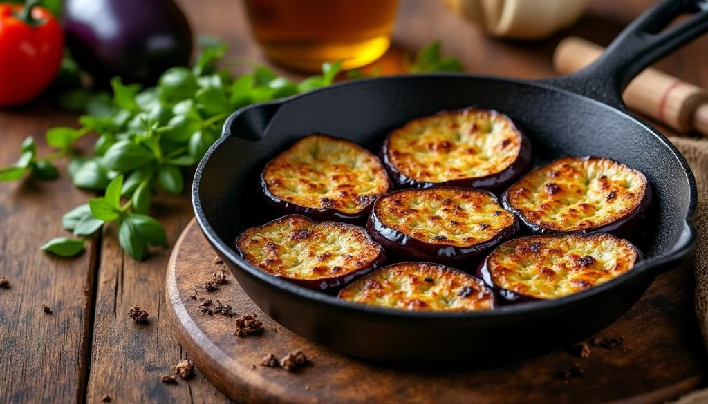 découvrez nos recettes d'aubergine à la poêle, faciles et savoureuses, avec des idées gourmandes à base de feta, ricotta ou sauce tomate pour régaler toute la famille.