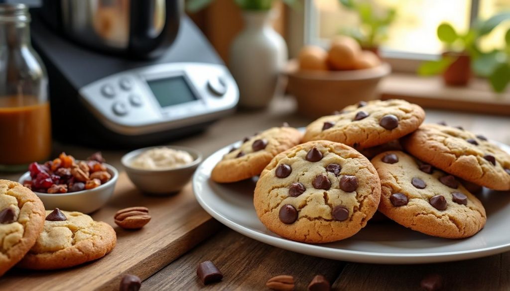 découvrez des recettes de cookies moelleux au thermomix, avec des astuces pratiques et des variantes savoureuses à essayer absolument pour régaler toute la famille.