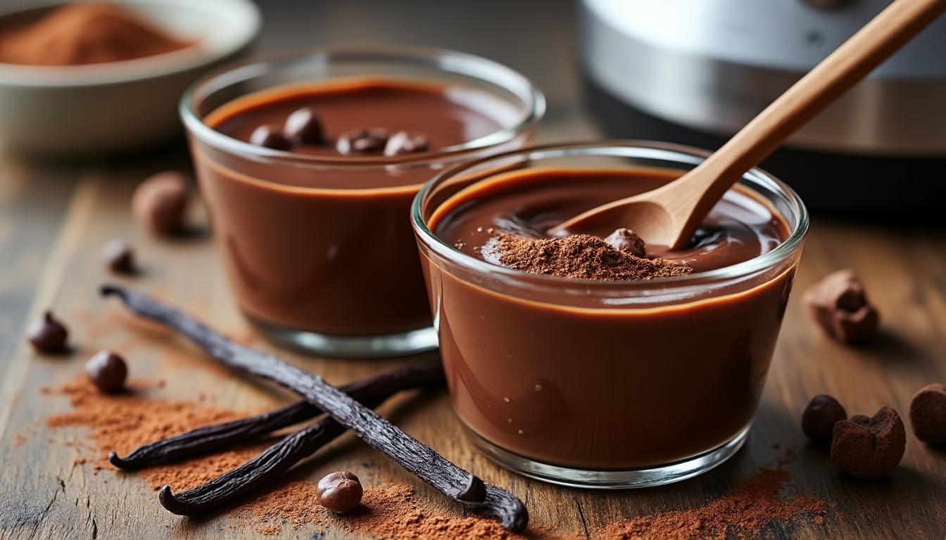 découvrez notre recette de crème chocolat au thermomix, plus gourmande et onctueuse que la danette, avec des astuces pour réussir ce dessert maison irrésistible.