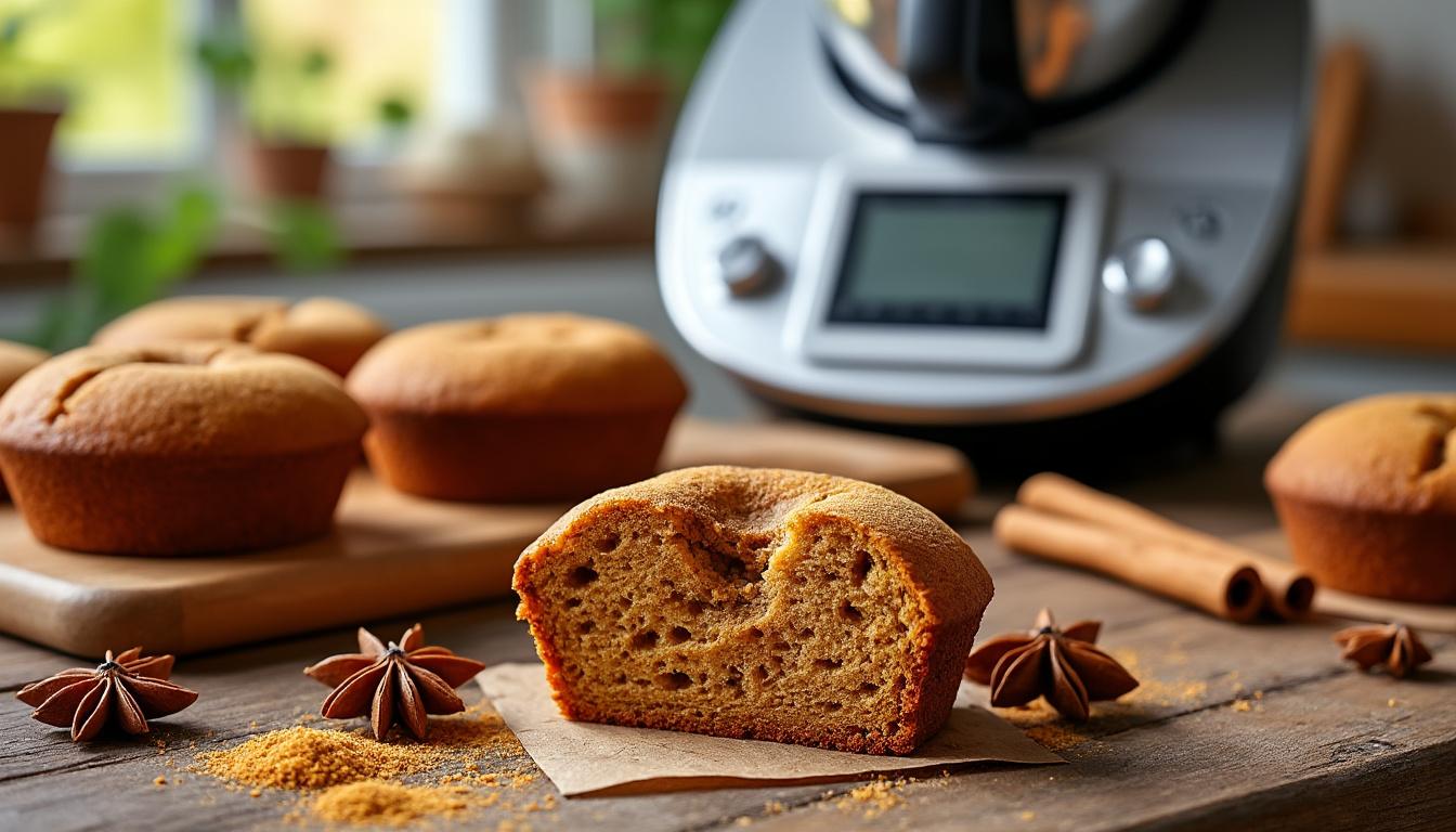 découvrez notre recette de pains d’épices au thermomix, moelleux, rapide à préparer et inratable pour régaler toute la famille à chaque occasion.