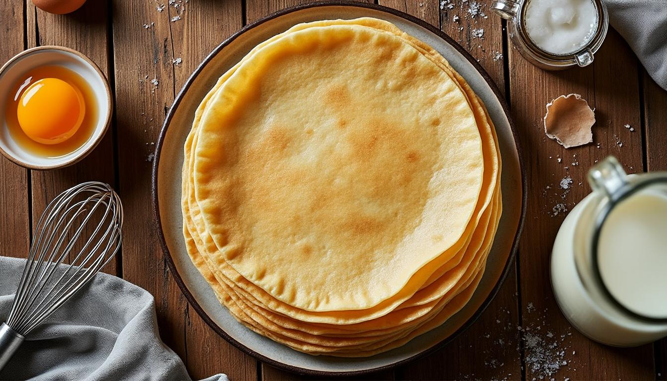 découvrez notre recette facile de pâte à crêpe, moelleuse ou légère, avec des astuces et variantes pour réussir vos crêpes à tous les coups.