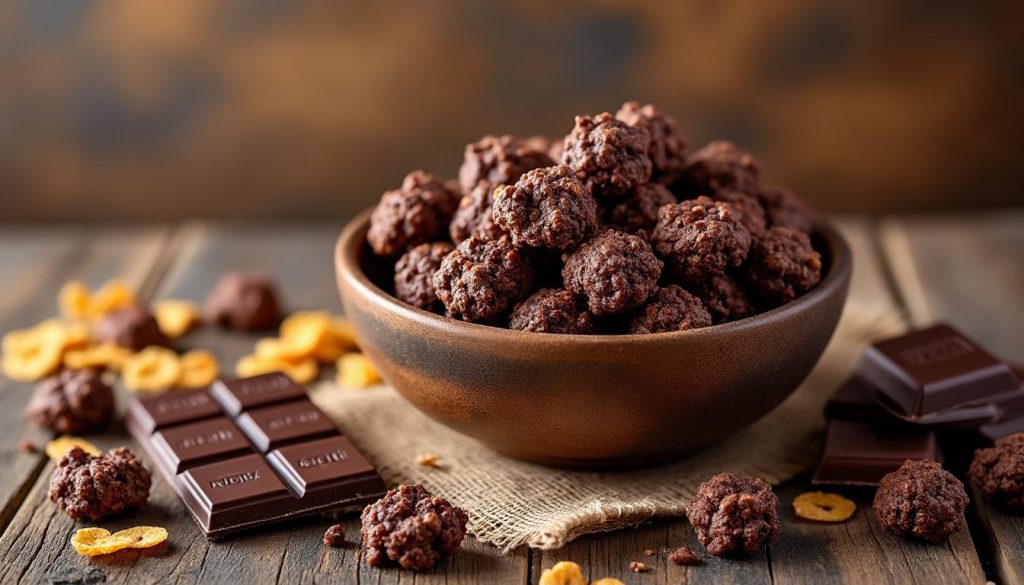 découvrez notre recette facile et rapide de rose des sables au chocolat, une gourmandise croquante et délicieuse à préparer en un instant pour régaler petits et grands.