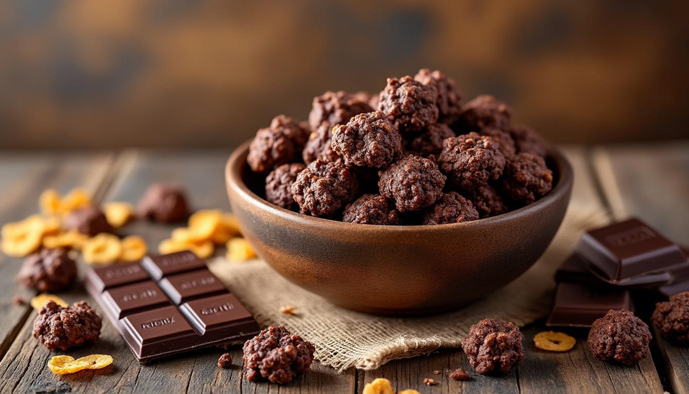 découvrez notre recette facile et rapide de rose des sables au chocolat, une gourmandise croquante et délicieuse à préparer en un instant pour régaler petits et grands.