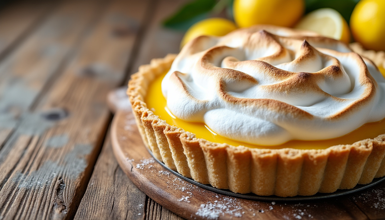 découvrez notre recette facile et inratable de tarte aux citrons meringuée pour un dessert frais et gourmand, parfait pour toutes les occasions.