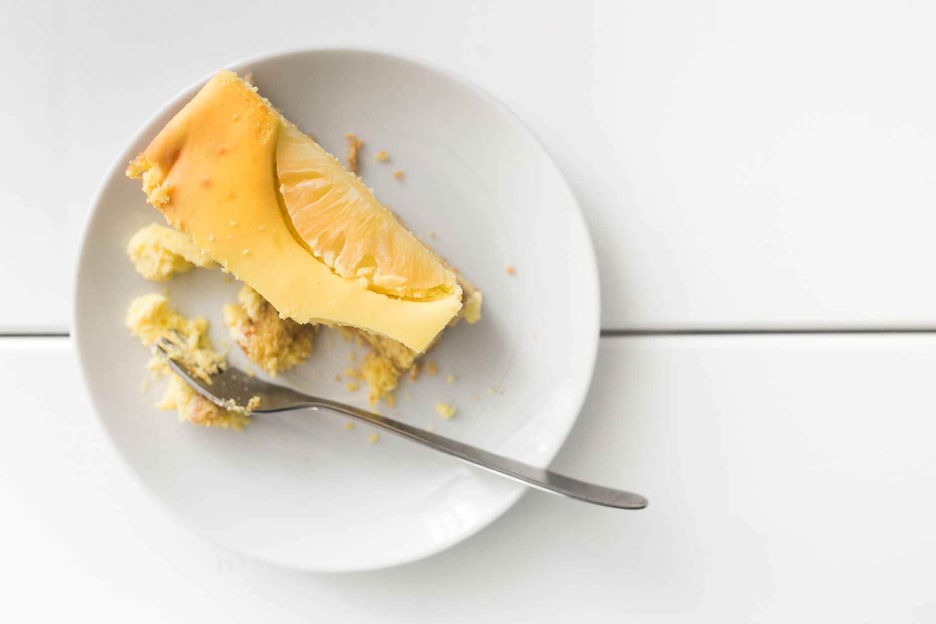 Recette du gâteau à l'ananas — part de gâteau renversé à l'ananas