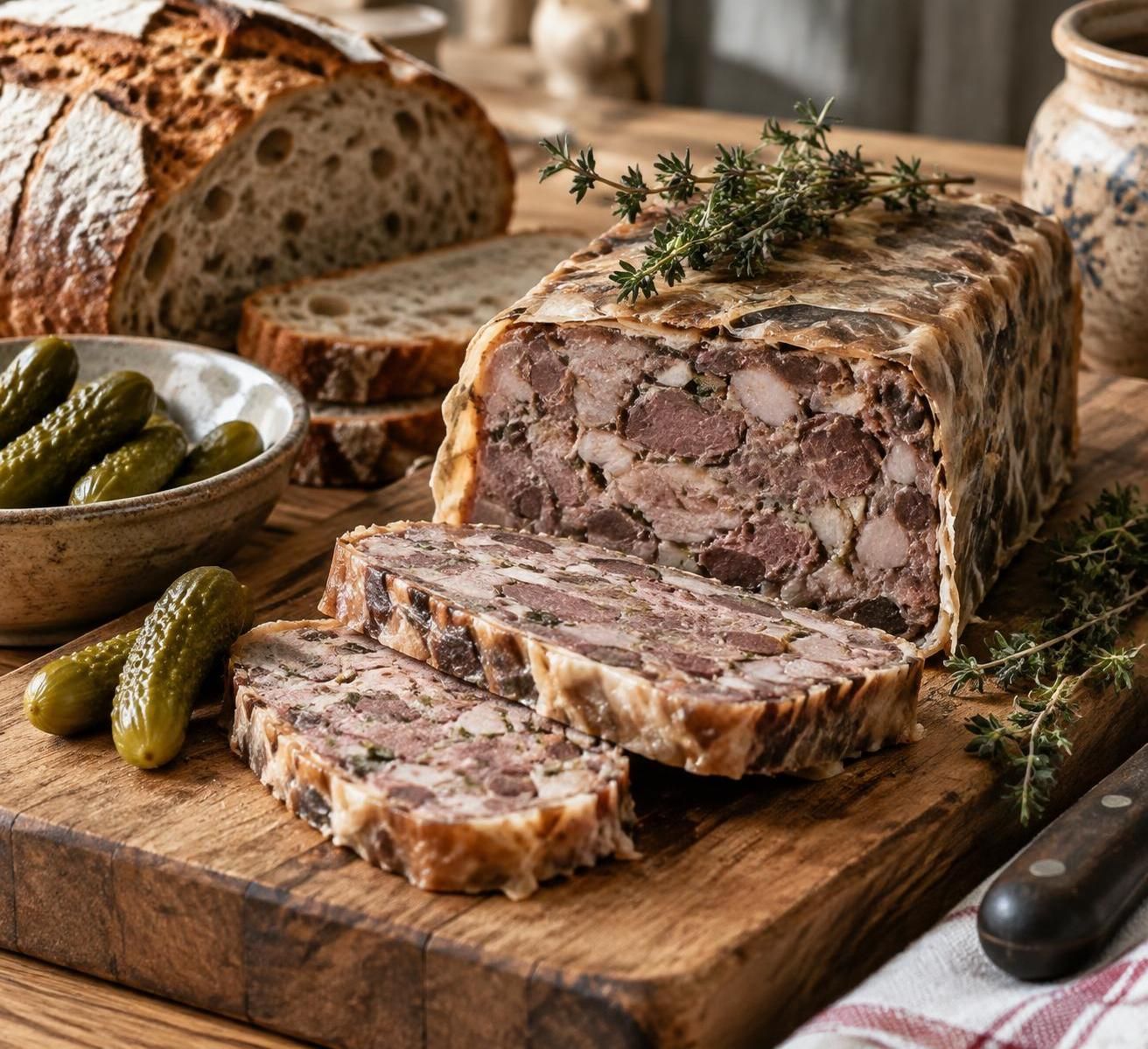 découvrez la terrine de chevreuil de grand-mère, une recette maison à l’ancienne, savoureuse et généreuse, idéale pour les repas de fête.