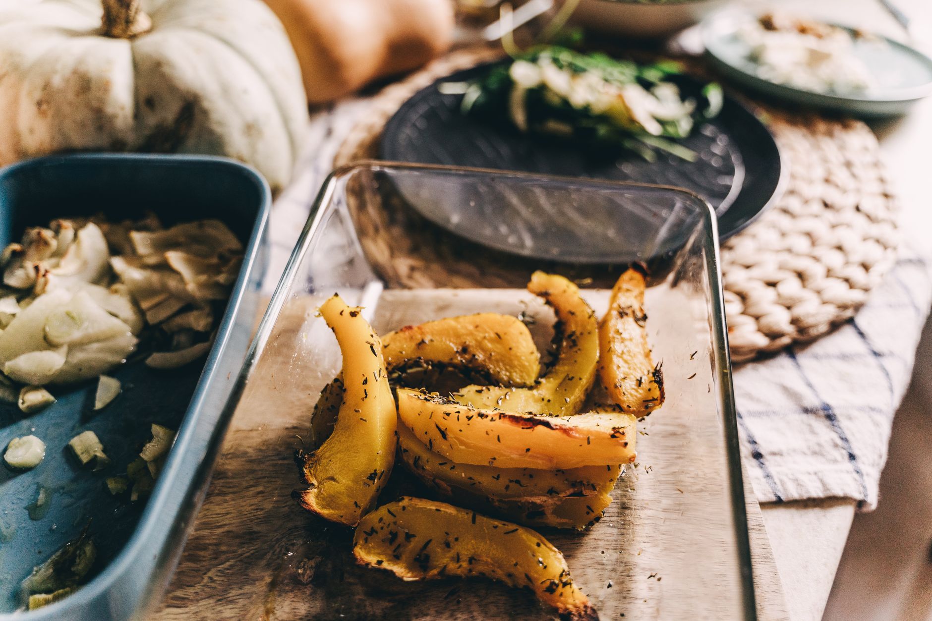 Butternut au four : obtenir une chair tendre et bien rôtie — plat de courge butternut rôtie