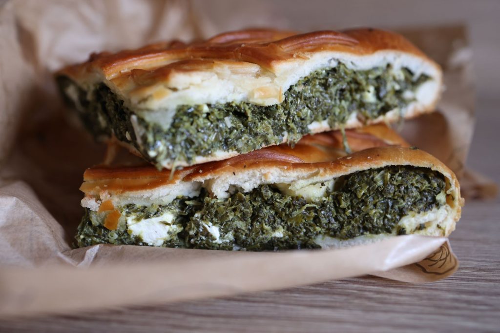 Tarte épinard feta grecque (spanakopita) — tarte épinard feta spanakopita